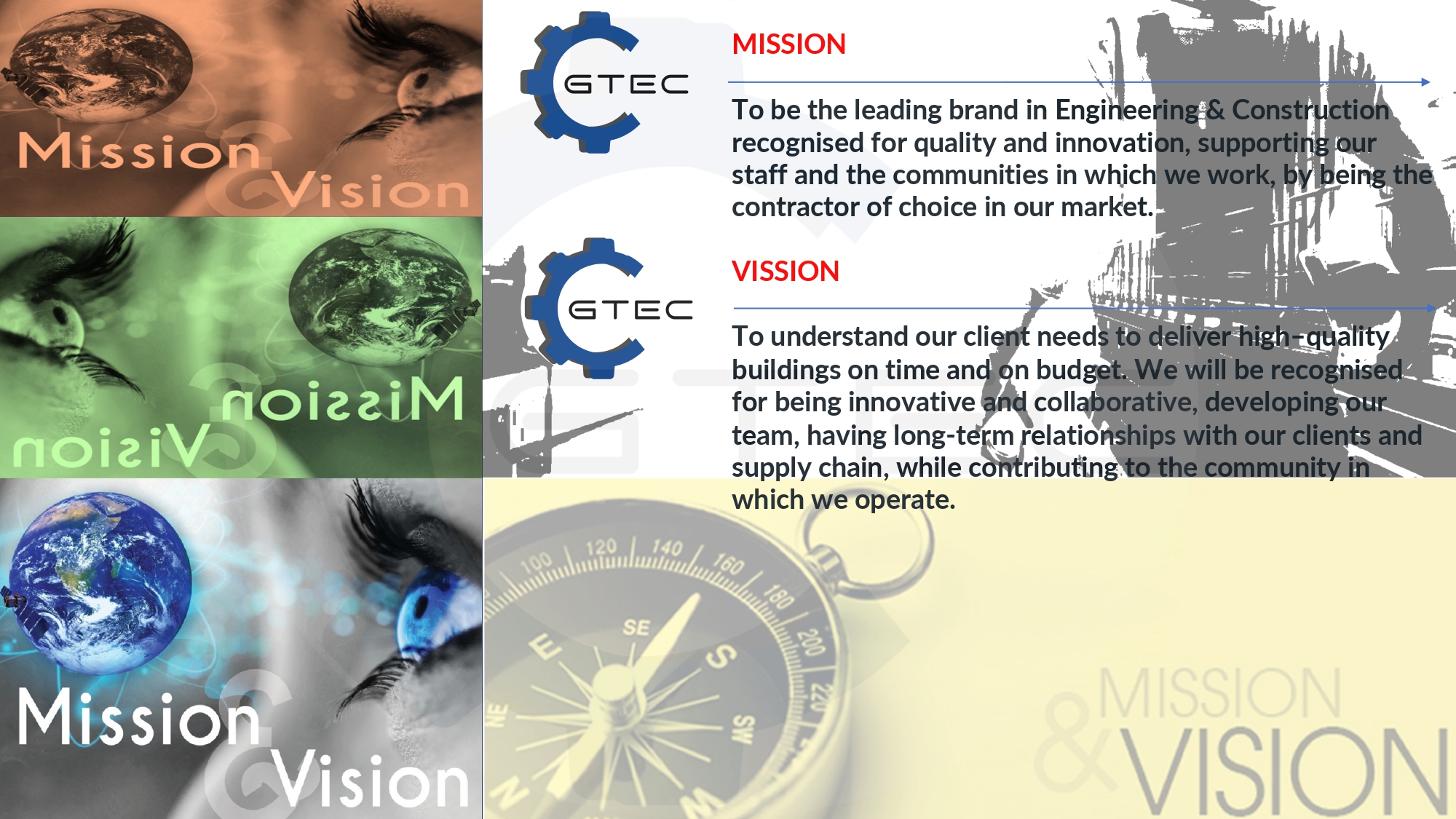 Mission & Vision continued
